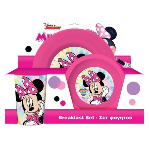  DISNEY MINNIE MOUSE ΣΕΤ ΠΡΩΙΝΟΥ 3 Τεμ. 
